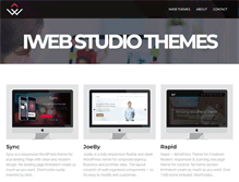 Tablet Screenshot of iweb-studio.com